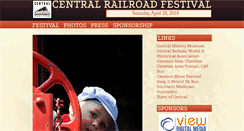 Desktop Screenshot of centralrrfestival.org