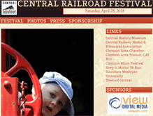 Tablet Screenshot of centralrrfestival.org